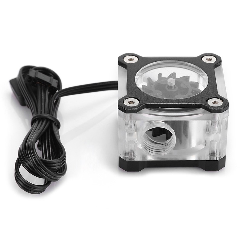 R3 RGB Colorful Computer WaterCooling Water Flow Meter G1/4 Female