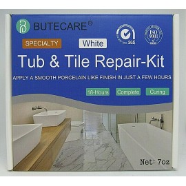 White ButeCare Tub and Tile Repair Kit White 7oz
