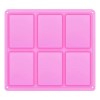 Mercader Digital Molde Silicón 6 Rectángulos Jabón Repostería Velas Gelatina
