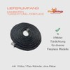 Fireplace Stove Door Seal 3 m Diameter 9 x 9