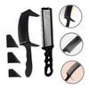 IWOWHERO 1set Barber Hair Cutting Combs for Men Shaped Clipper