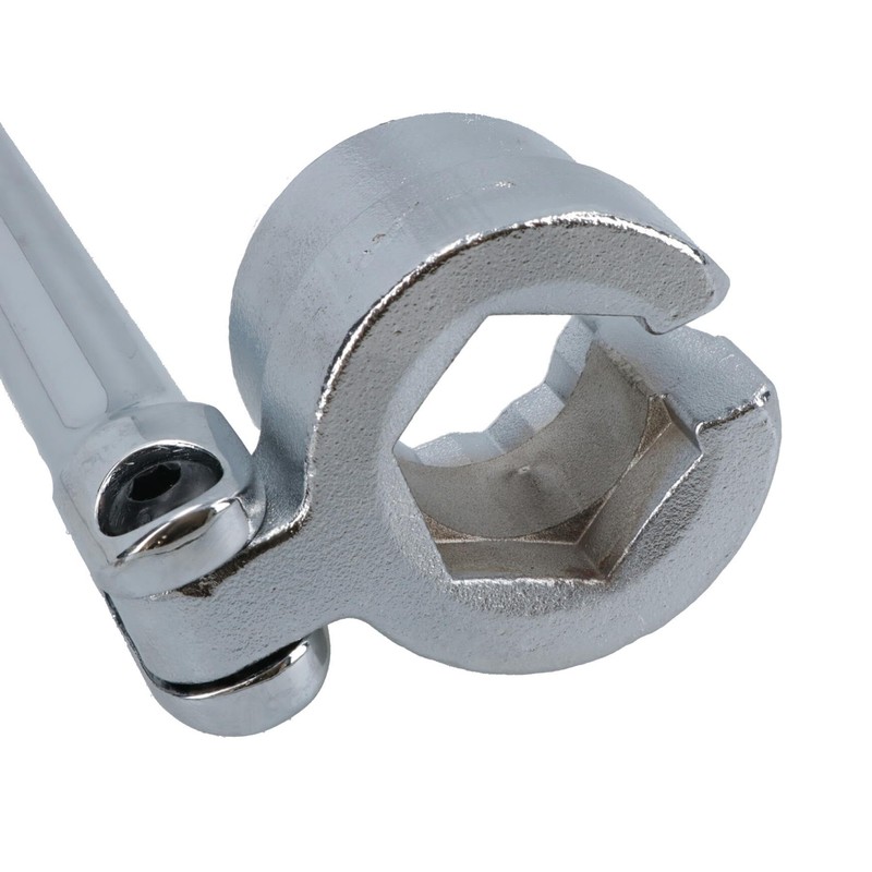 Flexible Oxygen Lambda Sensor Socket Wrench Offset Handle Spanner AT957