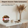 patcate Happy Fall Desk Decor, 8 Inch Autumn Maple Leaves