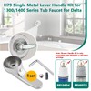 RAINREVIVE Repalcement Shower Handle, Compatible for 1300/1400 Series Tub Faucet
