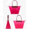 Blostirno Women's Tote Bag, Nylon, Foldable, Handbag, Waterproof, For Work,