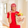 ASHILISIA 4 Pieces Women Chemo Hat Turban Beanie, Pre-Tied Headwraps