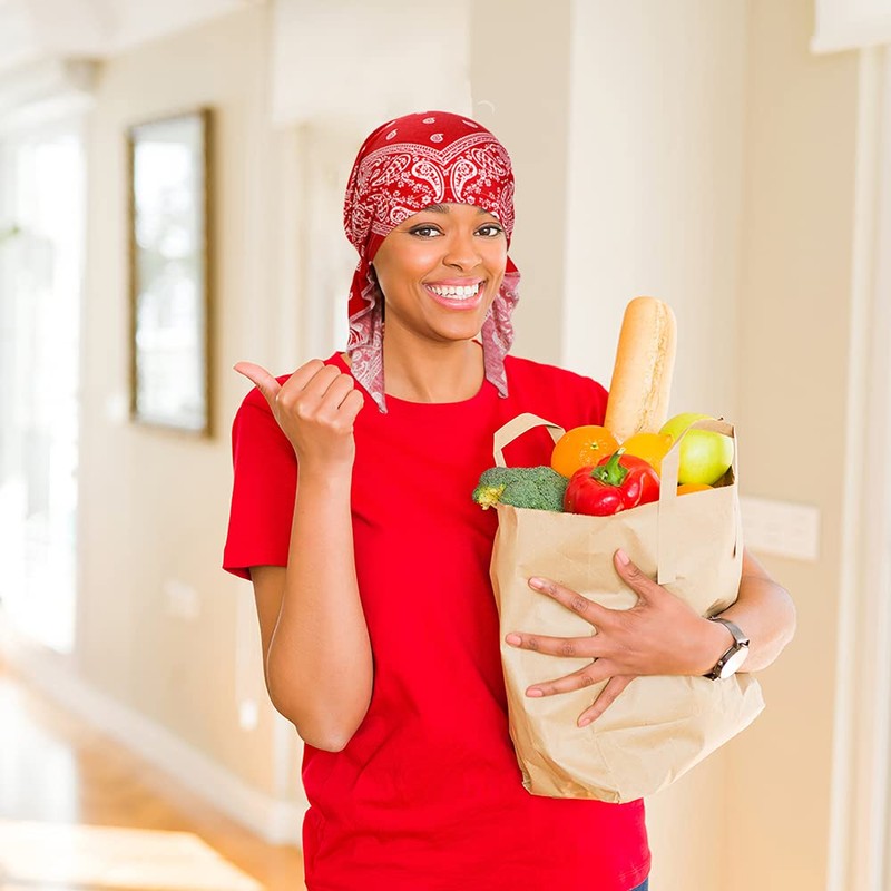 ASHILISIA 4 Pieces Women Chemo Hat Turban Beanie, Pre-Tied Headwraps