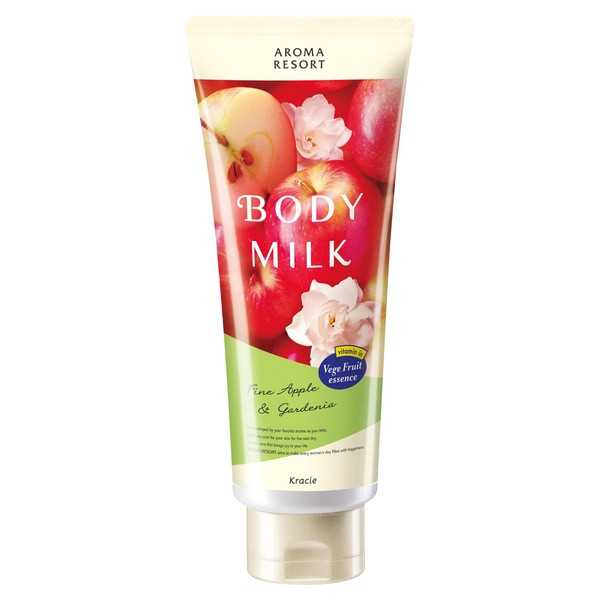 Aroma Resort Body Milk F Apple & Gardenia 7.1 oz (200 g)