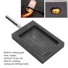 Graphite Casting Mold Metal Ingot Mold Crucible with Handle for