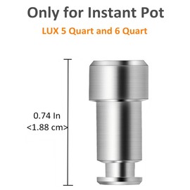 Original Float Valve for Instant Pot LUX 6 Qt 5Qt, Instant Pot Float Valve for IP-LUX50, IP-LUX60 Pressure Cooker with Seal Leaks Ring