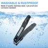 VOCOSTE 360° Rotating Wide Jaw Nail Clippers for Seniors, Toe