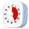 HOTUT 60 Minute Visual Timer for Kids,Visual Countdown Timer Clock