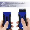 Bates- Razor Blade Scraper Tool Set, 2 Pack, Black &