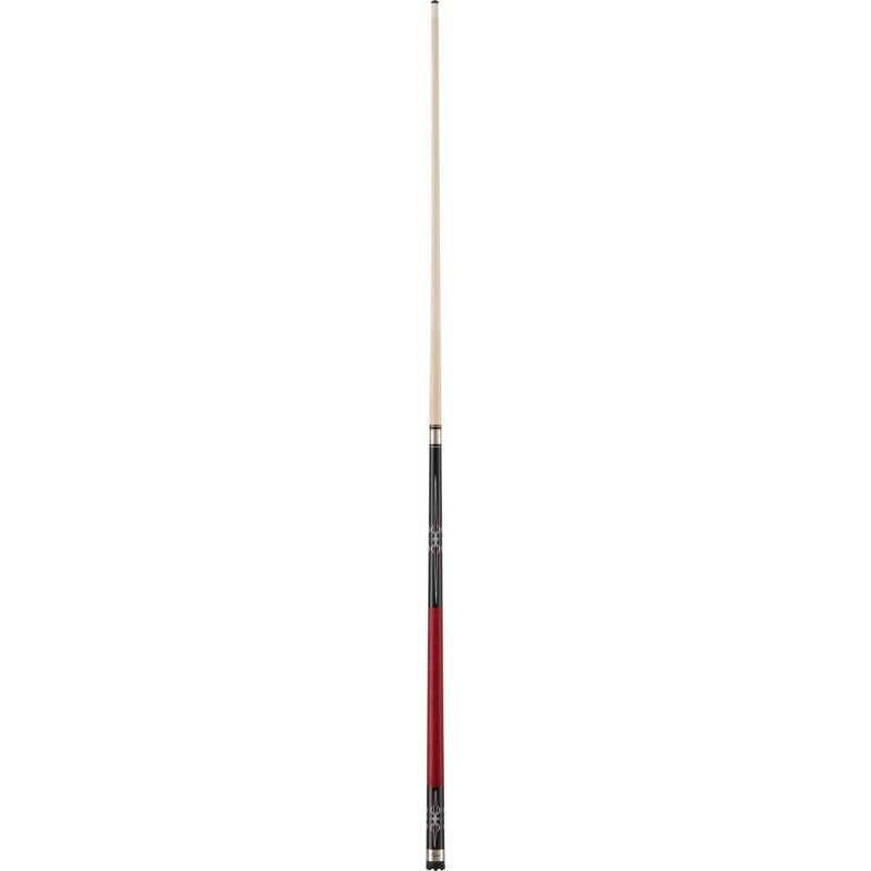 Viper Sinister Red and Black Wrap Billiard/Pool Cue Stick -