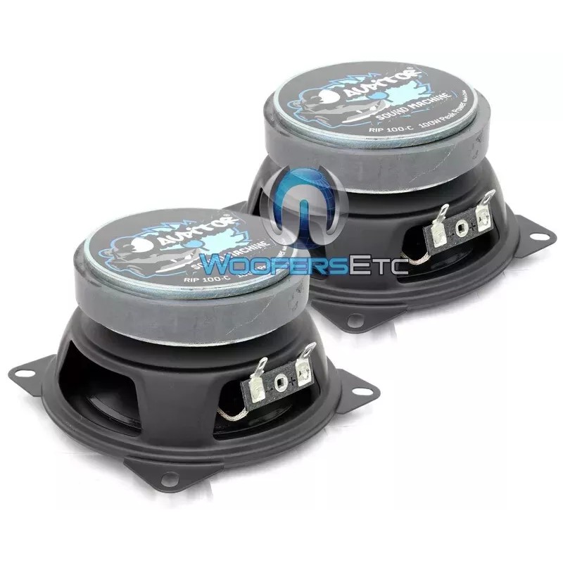 Focal pkg FOCAL AUDITOR RIP-100C 2-WAY CAR 4" COAXIAL SPEAKERS