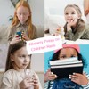 Allstarry Uñas Postizas para Niñas (Paquete de 3, 72 Unidades),