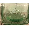 CWI Collection Green Glass Soap/Lotion Dispenser - Embossed with Dazey