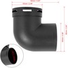 MACHSWON Car Heater Warm Air Ducting Pipe Elbow 60mm Outlet