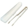 Skater KTGC1AG-A Basic Candy Tongs, Potato Tongs with Case, White