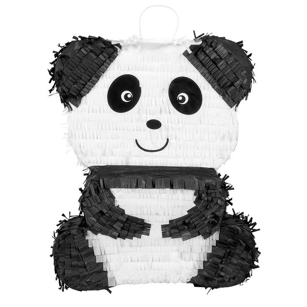 Boland 30960 - Pignatta Panda, dimensioni 50 x 38 x 10 cm, orso bianco e nero, decorazione per compleanno, partito, regalo