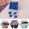 Ezranova 20 Pcs 10mm Pool Tips Snooker Tips,Leather Pool Cue