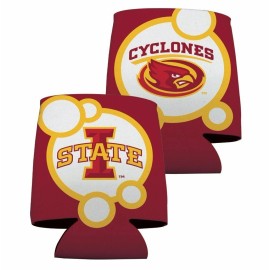 Iowa State Can Cooler Set of 6 - Bubbles Design 3 FREE SHIPPING