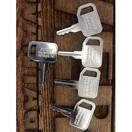 Keys fit John Deere Gator (XUV,HPX,GX, GT,LX) Mowers PN AM131841 (3)