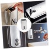 WOONEKY Elegance Meets Functionality: Stainless Steel Wall-Mounted Soap Dispenser Large