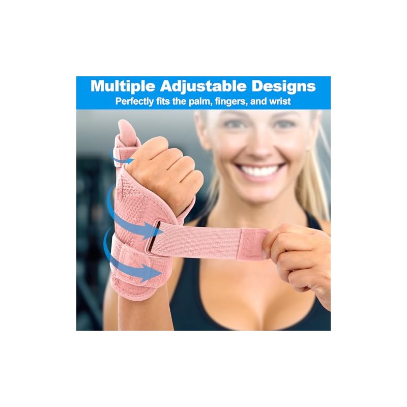 Thumb Support for Left or Right Hand Adjustable Thumb Splint