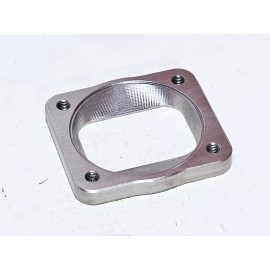 CFS Stainless T4 Undivided to 3.5" 304L Inlet Turbo Flange Transition 1/2" GT30 GT35