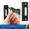 Saillong Lighted Doorbell Button, Wired Door Bell Push Buttons LED
