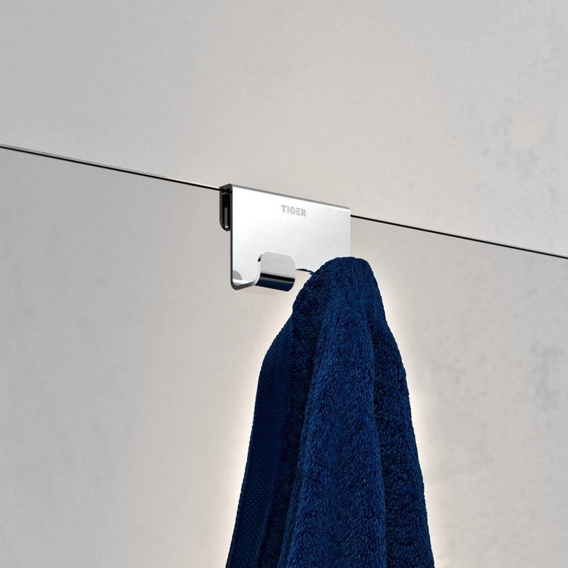 Tiger Caddy Shower Cubicle Glass Door Hook Towel Hook for