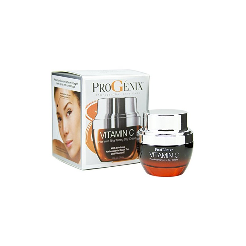 Progenix Vitamin C Face Cream Moisturizer Skin Care Facial Lotion,