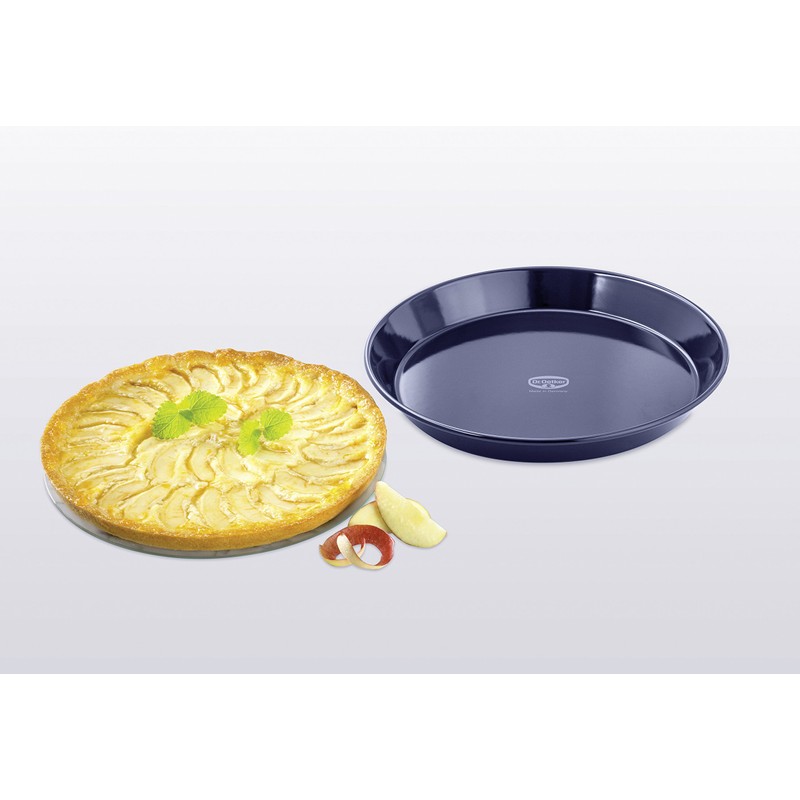 Dr. Oetker 2361 Enamel Pie Plate, 12-Inch