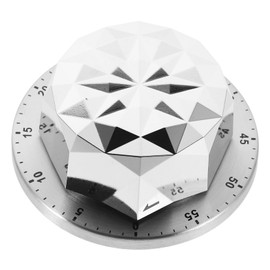 GRIRIW Mechanical Kitchen Timer Stainless Steel Countdown Timer for Cooking Baking Egg Boiling and Management