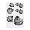 4 x 'Clams' Temporary Tattoos - Water Resistant, Skin-Safe, Non-Toxic