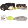 Pet Chew Toys Teeth Cleaning Biting Interactive Training Stuffed Plush