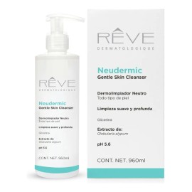 Dermolimpiador Reve Neudermic Gentle Skin Cleanser 960ml Gel Piel Sensible