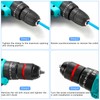 Eagles 2-13mm Keyless Drill Chuck Metal Heavy Duty 1/2''-20UNF with