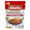 Chata Shredded Beef Pouch | Practical & Savory Shredded Beef