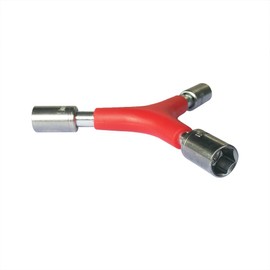 Xmomx Three Way Triangle Allen Wrench Outer Spanner 4/5/6mm Bike Bicycle Cycling Y-Type 8/9/10mm Socket Hex L-Wrench 2/2.5/3mm Repair Tool