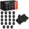 A-Premium 20PCS Nylon Fender Clip U-Nut Retainer Clips Compatible with