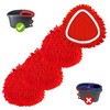 Aruihm 4 Pack Chenille Mop Head Replacements for Ocedar Mop