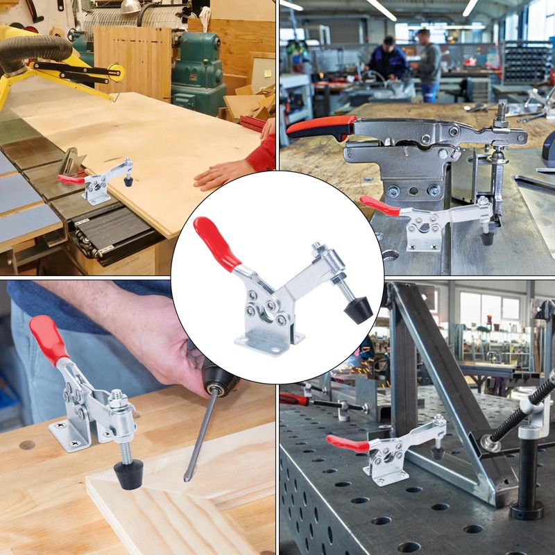 Adjustable Toggle Clamps, 500 Lbs Holding Capacity for Fixtures
