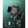 BRCOVAN Motorcycle Phone Mount with Vibration Dampener, Anti-Theft Handlebar Cellphone