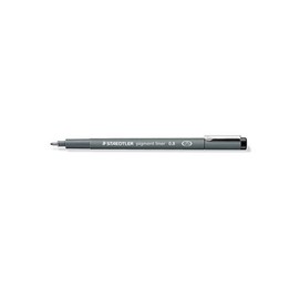 Pigment Liner Pen Black 0.8 308 08-9 1 pen STAEDTLER / 피그먼트라이너펜 흑 0.8 308 08-9 1자루 STAEDTLER