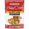 Snack Factory Everything Pretzel Crisps, Non-GMO, 14 OZ Party Size