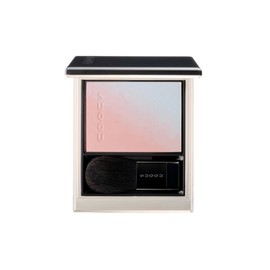 SUQQU SKU BLURING COLOR BLUSH 08 SEA -SUKINAGAME, INNOCENT CORAL x LIGHT BLUE TEAK