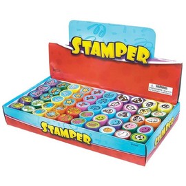 Rhode Island Novelty Assorted Stampers - 50 Pc Kids Stamp Assortment