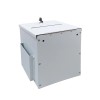 FixtureDisplays White Metal Donation Box 9X9X8 Suggestion Tithing Wedding Charity